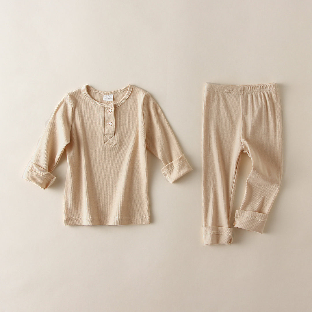Baby Kinder Pyjama-Sets für Mädchen und Jungen, Schlafanzug-Anzug. - PrimePick24