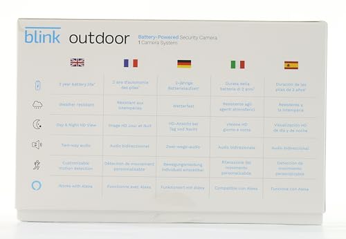 Blink Outdoor –  HD-Überwachungskamera, funktioniert mit Alexa - PrimePick24
