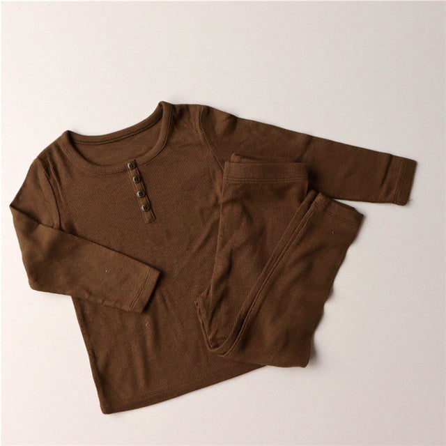 Baby Kinder Pyjama-Sets für Mädchen und Jungen, Schlafanzug-Anzug. - PrimePick24