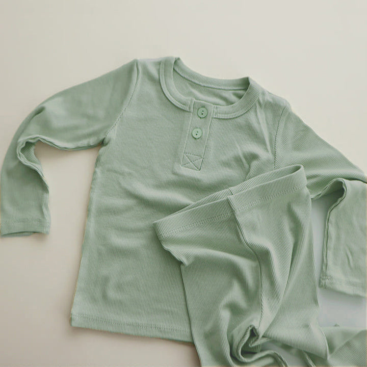 Baby Kinder Pyjama-Sets für Mädchen und Jungen, Schlafanzug-Anzug. - PrimePick24