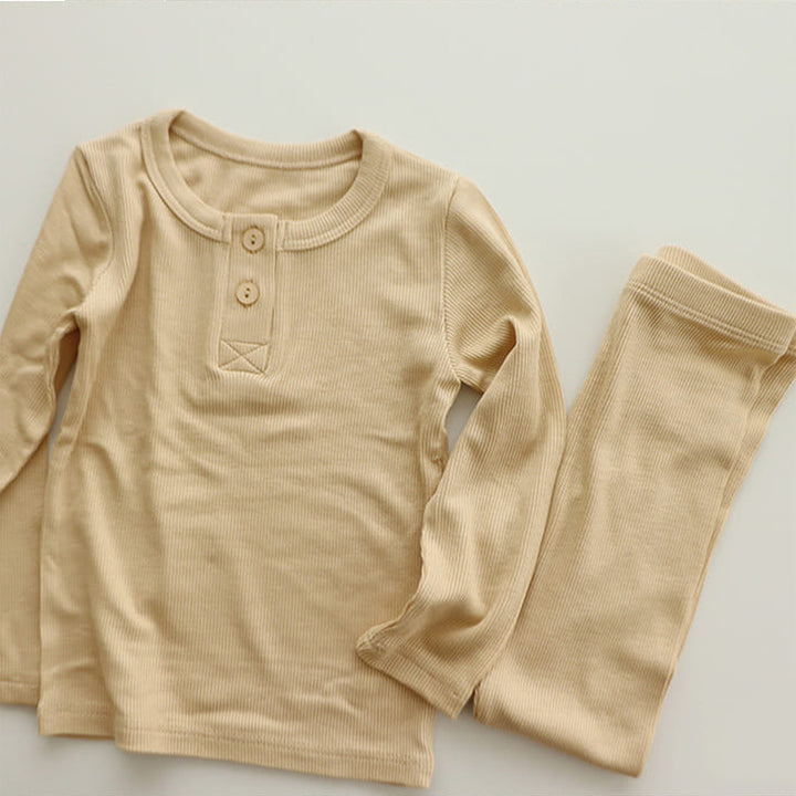 Baby Kinder Pyjama-Sets für Mädchen und Jungen, Schlafanzug-Anzug. - PrimePick24