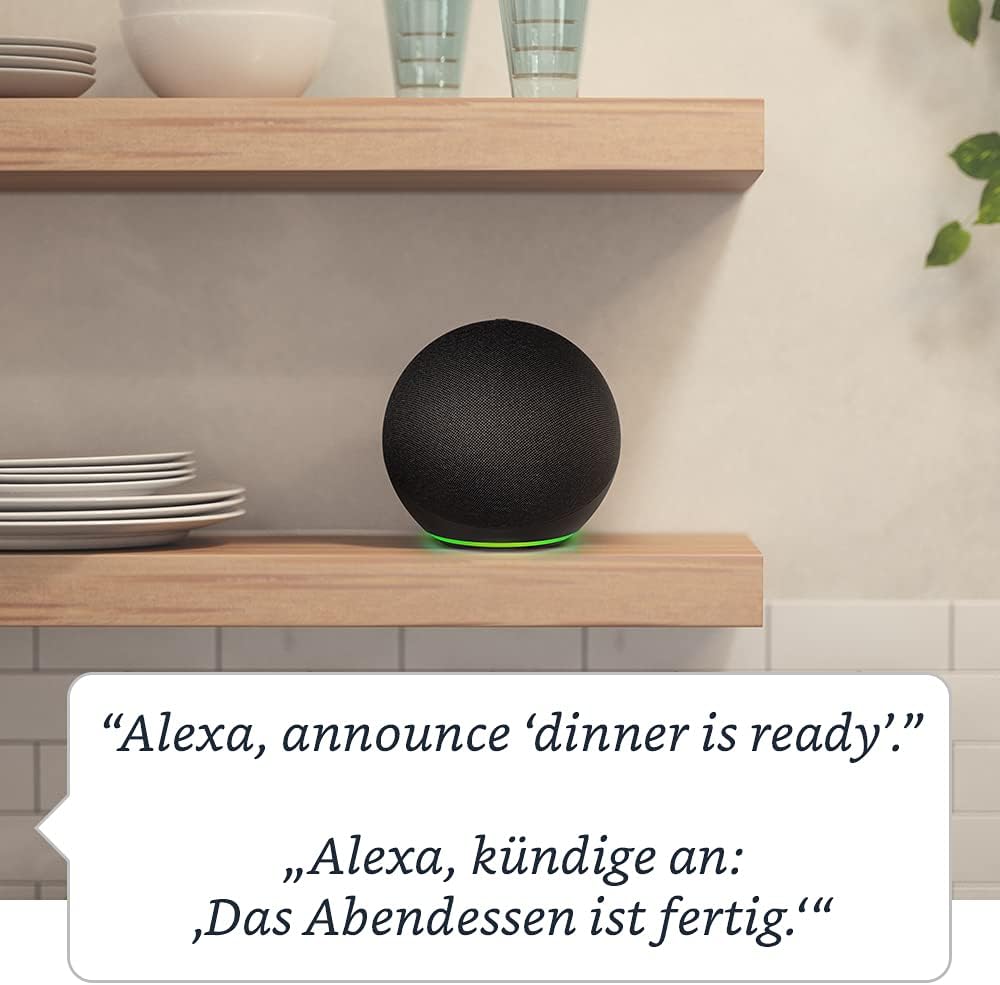 Echo (4. Generation) Smart Home-Hub und Alexa - PrimePick24