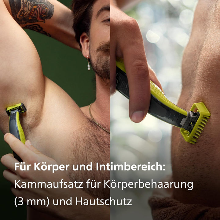 Philips OneBlade Face & Body – Authentische Elektrischer Bartschneider - PrimePick24