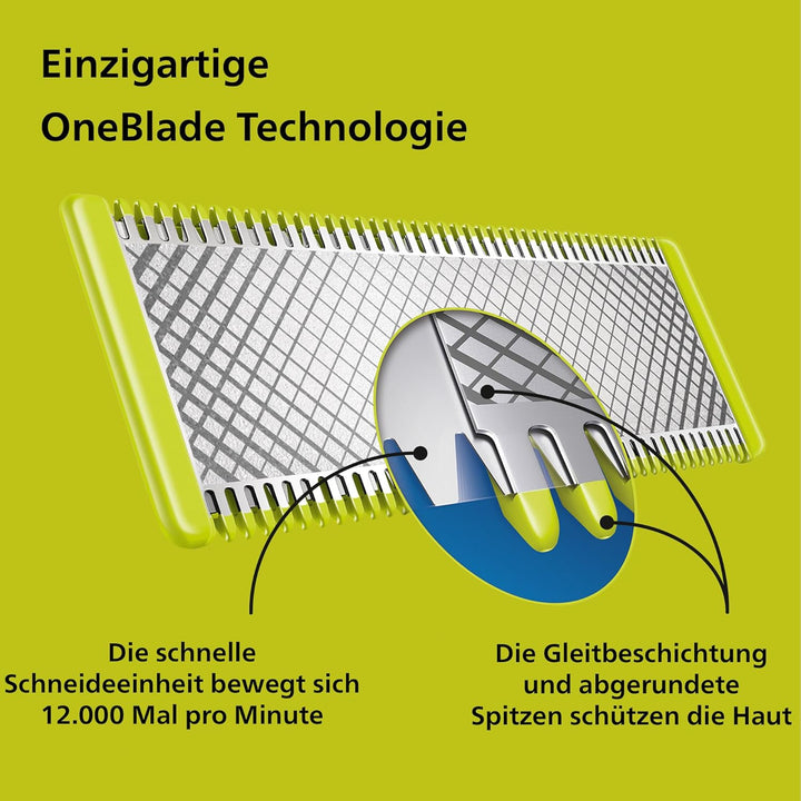 Philips OneBlade Face & Body – Authentische Elektrischer Bartschneider - PrimePick24