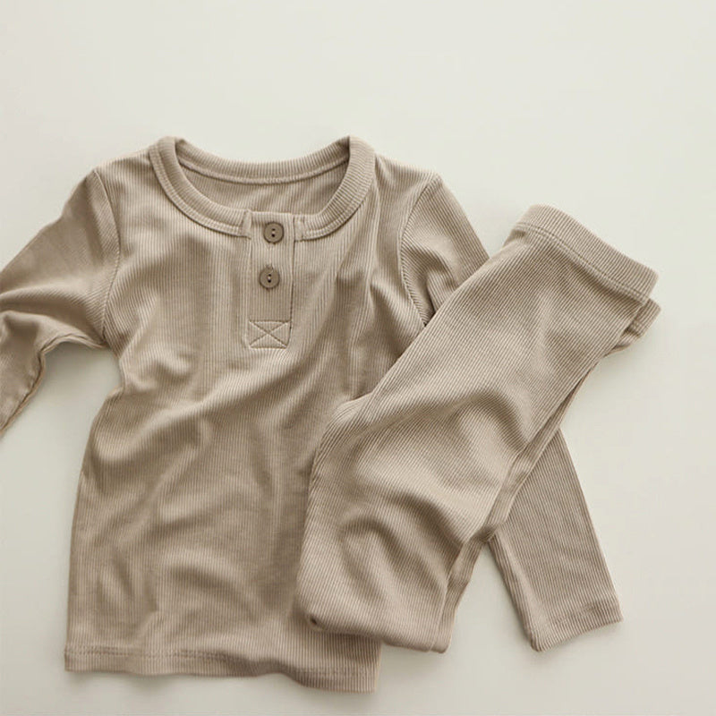 Baby Kinder Pyjama-Sets für Mädchen und Jungen, Schlafanzug-Anzug. - PrimePick24