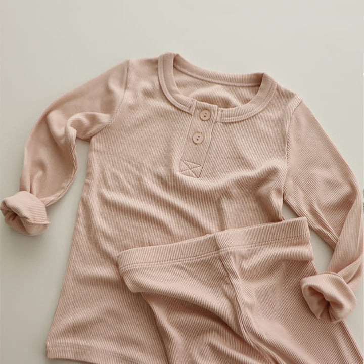 Baby Kinder Pyjama-Sets für Mädchen und Jungen, Schlafanzug-Anzug. - PrimePick24